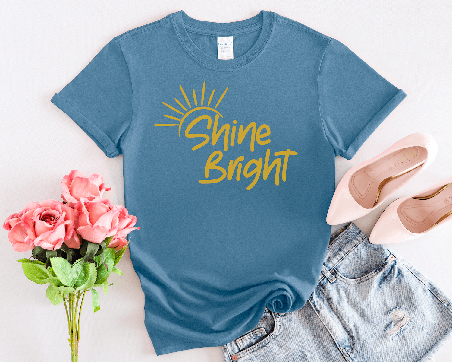 Shine Bright Short Sleeve Shirt Hope Doves Shine Bright Short Sleeve Shirt Hope Doves