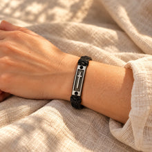 Load image into Gallery viewer, Leather Cross Bracelet
