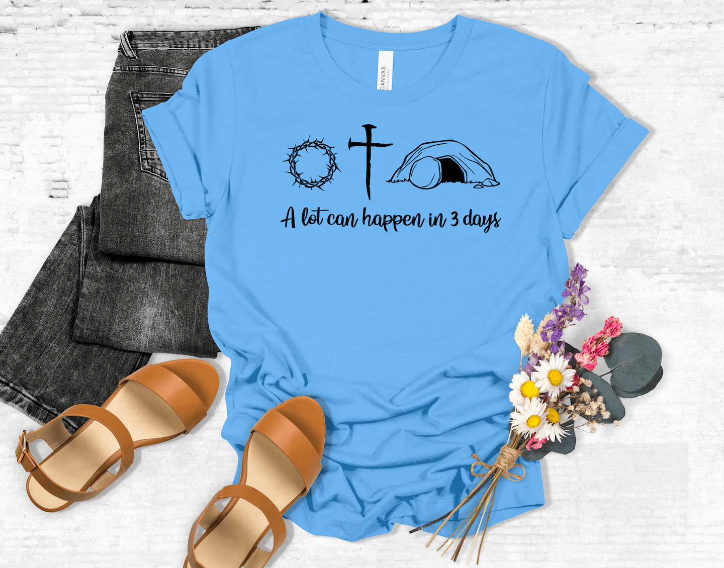 A Lot Can Happen In 3 Days Short Sleeve Shirt