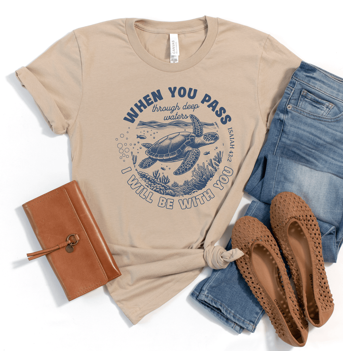 I Will Be With You Short Sleeve Shirt