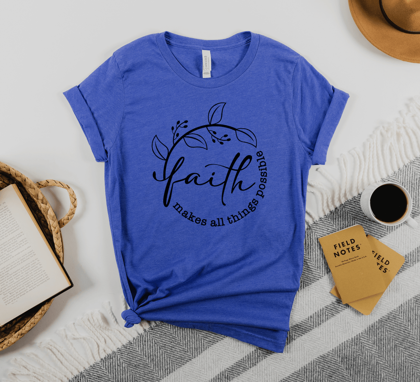 Faith Makes All Things Possible Short Sleeve Shirt