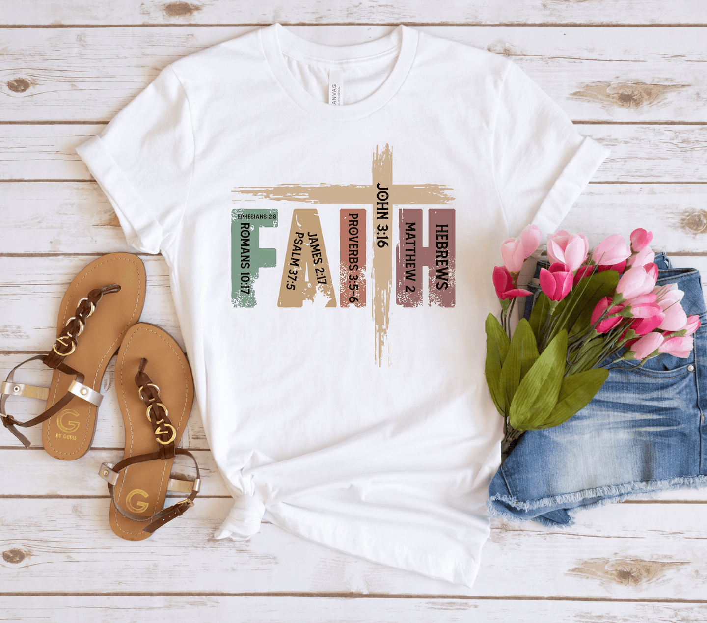 Faith Retro Short Sleeve Shirt