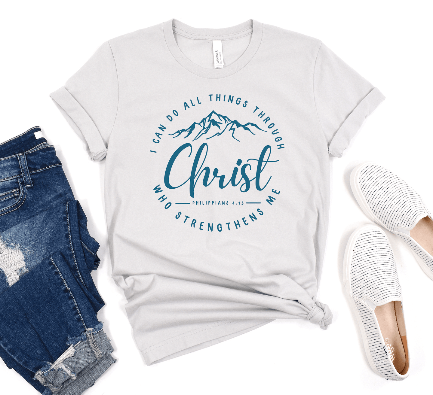 I Can Do All Things Through Christ Short Sleeve Shirt