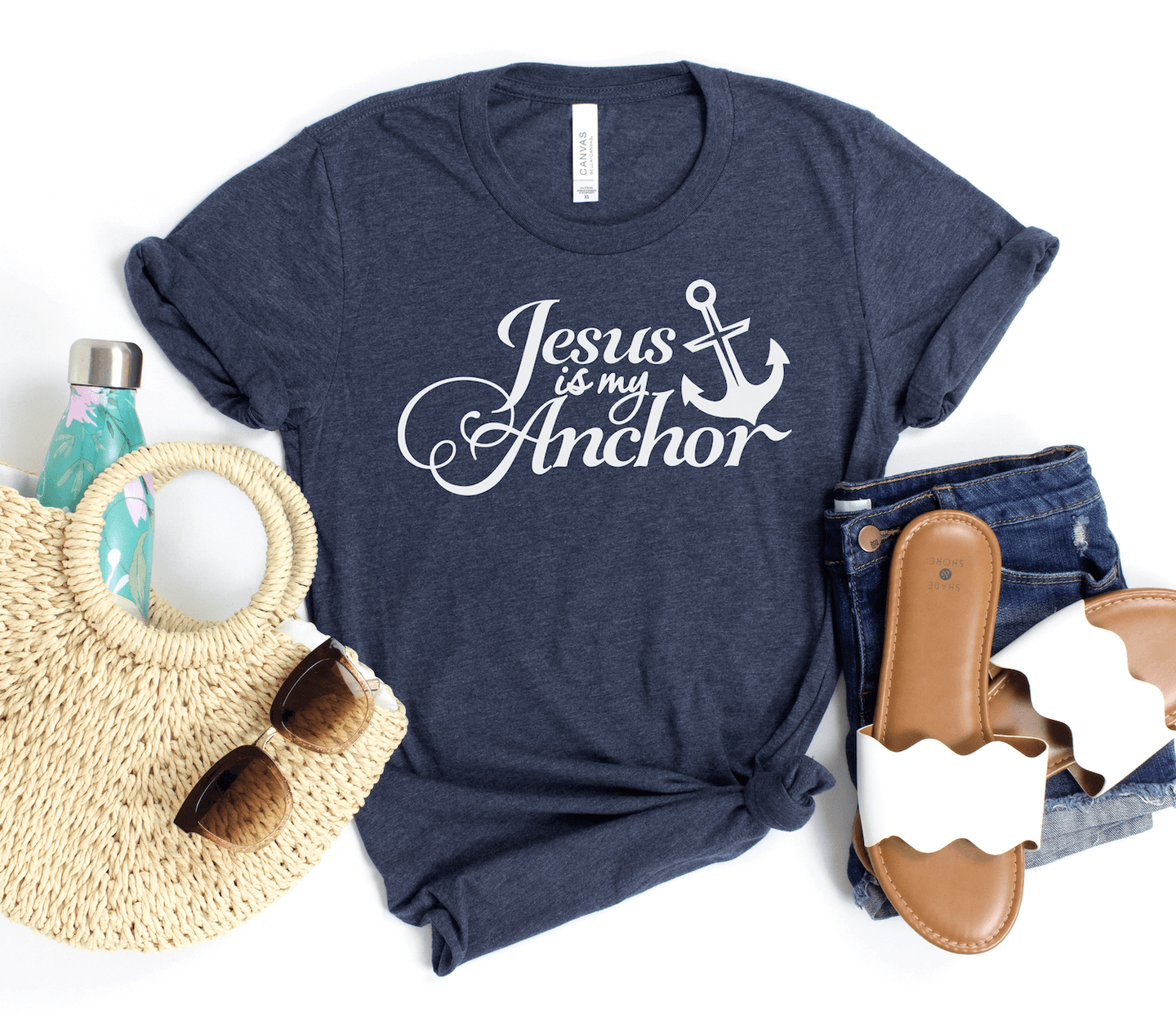 Jesus Is My Anchor Short Sleeve Shirt