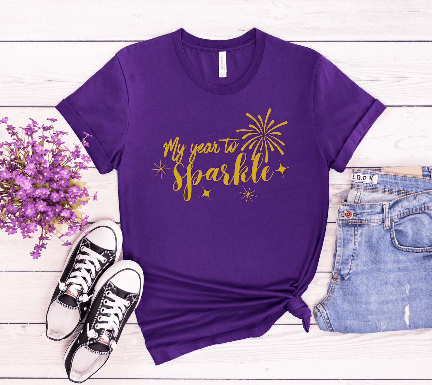 My Year To Sparkle Short Sleeve Shirt