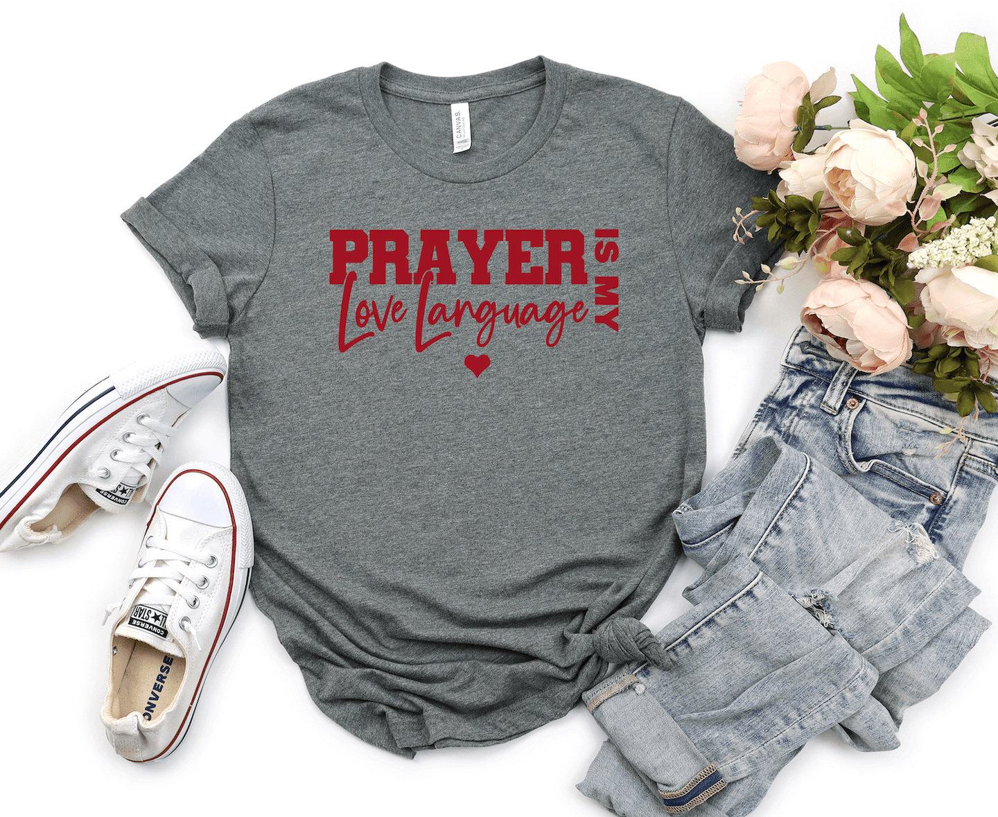 Prayer Is My Love Language Short Sleeve Shirt