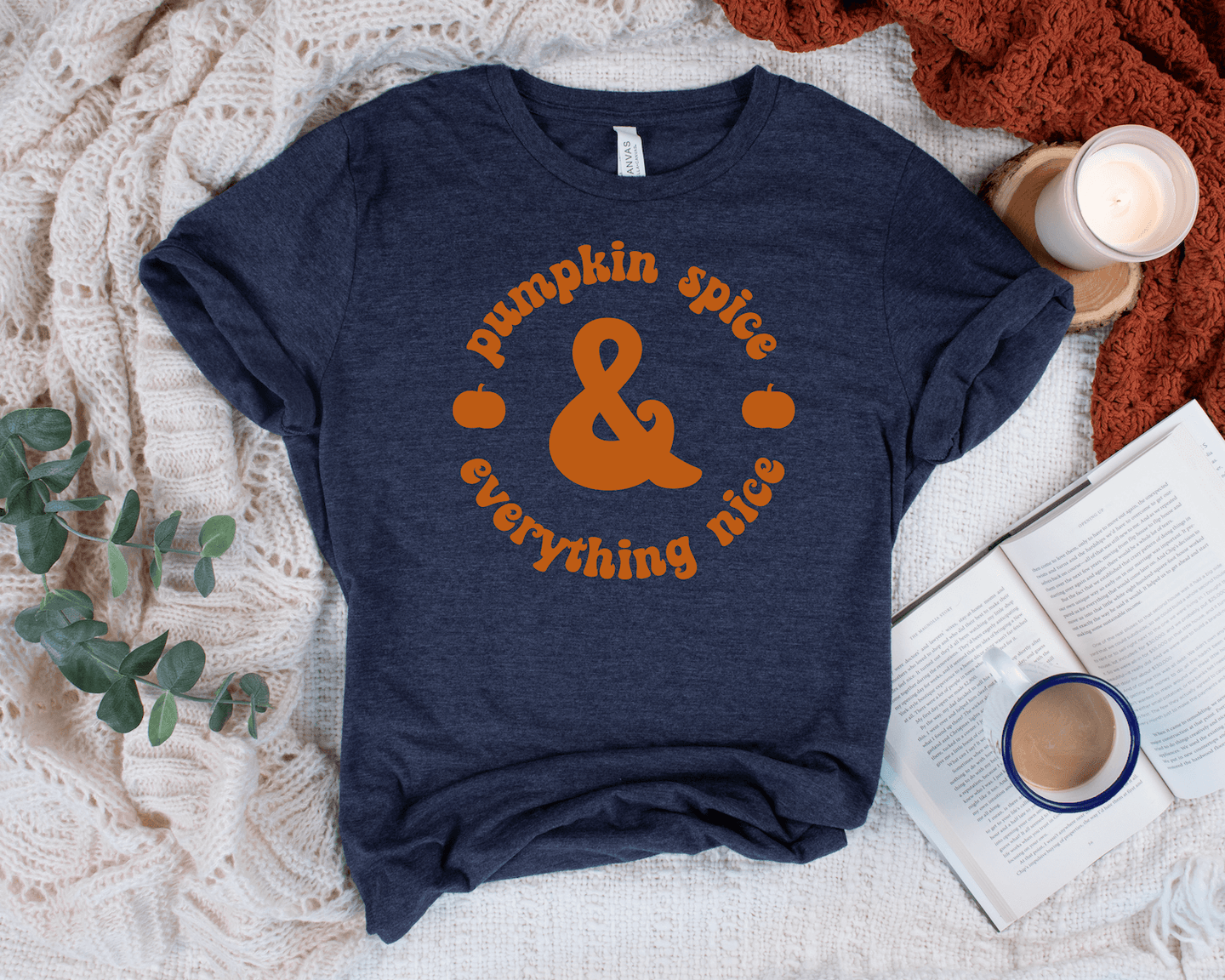 Pumpkin Spice and Everything Nice Short Sleeve Shirt