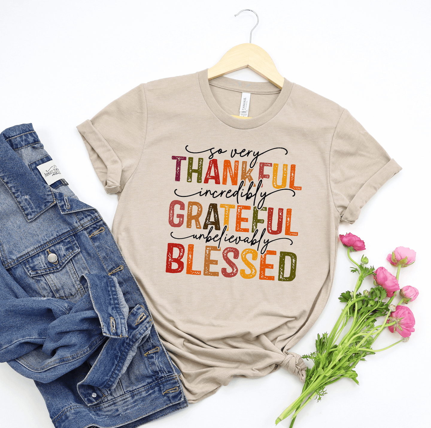 So Very Thankful Short Sleeve Shirt