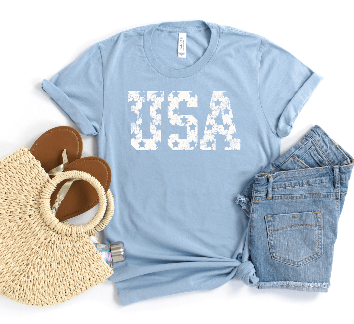 USA Stars Short Sleeve Shirt