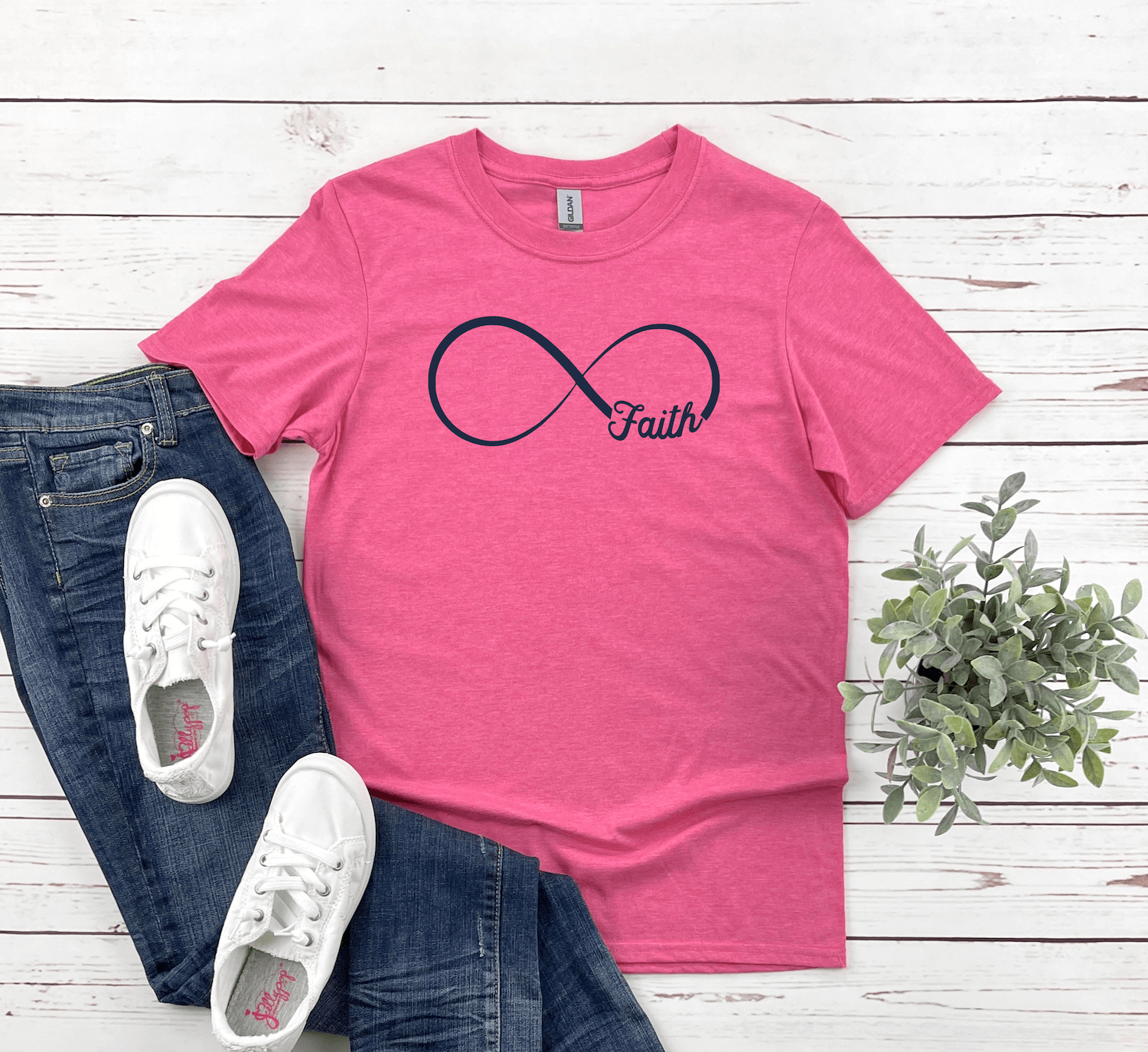 Faith Infinity Short Sleeve Shirt – Hope Doves