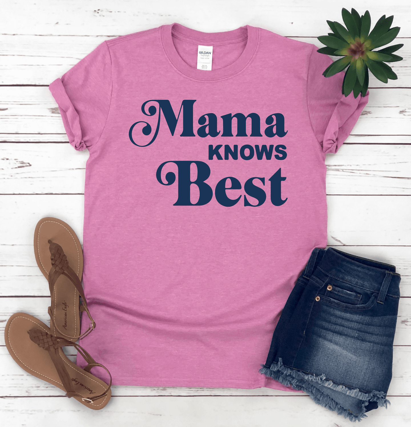 Mama Knows Best Sleeve Shirt